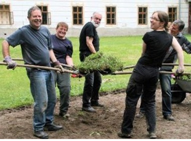 National Trust volunteers